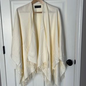 NWOT, Wrap, Cream, Cashmink, Pashmina